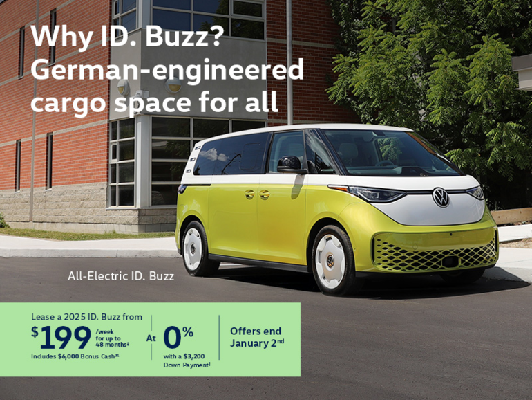 Get the 2025 Volkswagen ID. Buzz