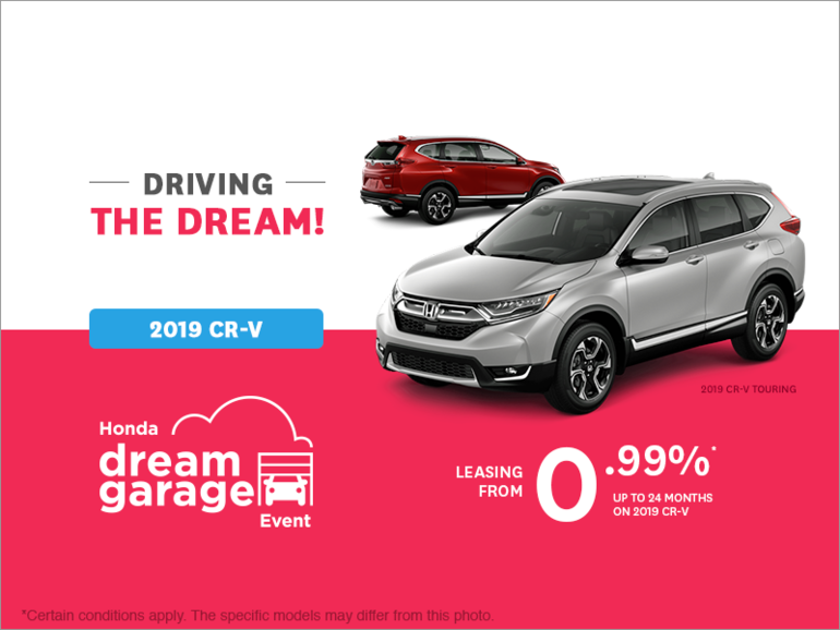 Lease the 2019 CR-V!