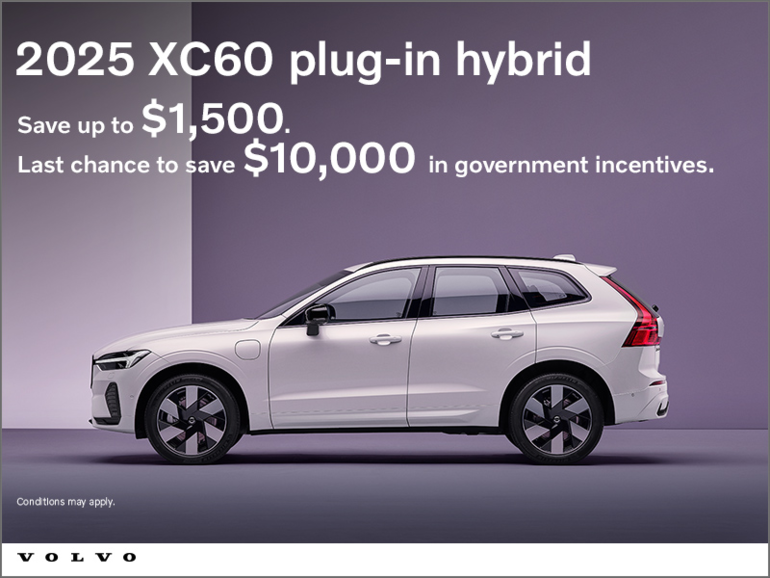 The 2025 Volvo XC60 Plug-inhybrid