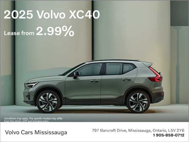 The 2025 Volvo XC40