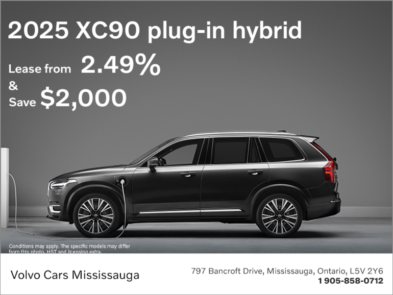 The 2025 Volvo XC90 Plug-in hybrid