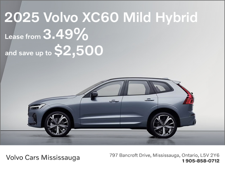 The 2025 Volvo XC60 Mild Hybrid