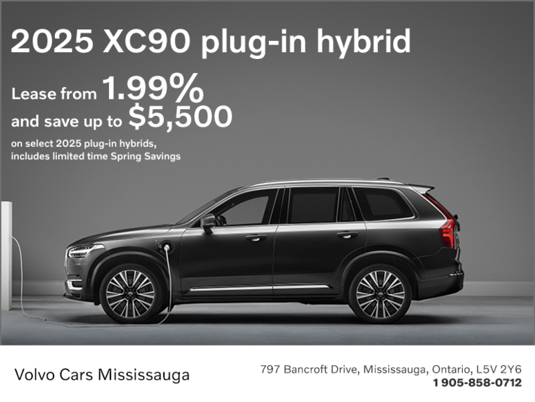 The 2025 Volvo XC90 Plug-in hybrid