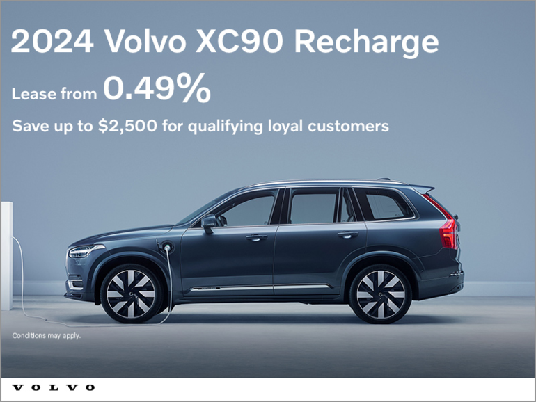 The 2024 Volvo XC90 Recharge