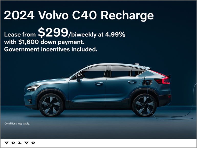 The 2024 Volvo C40 Recharge