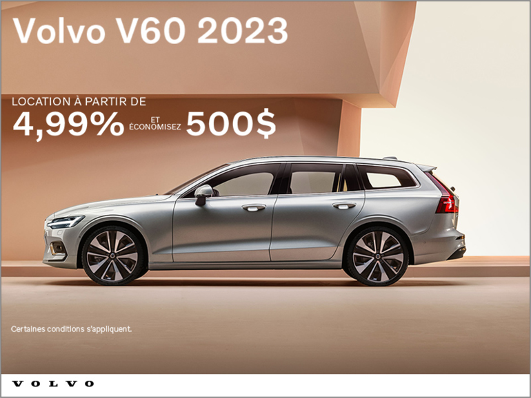 Le Volvo V60 2023