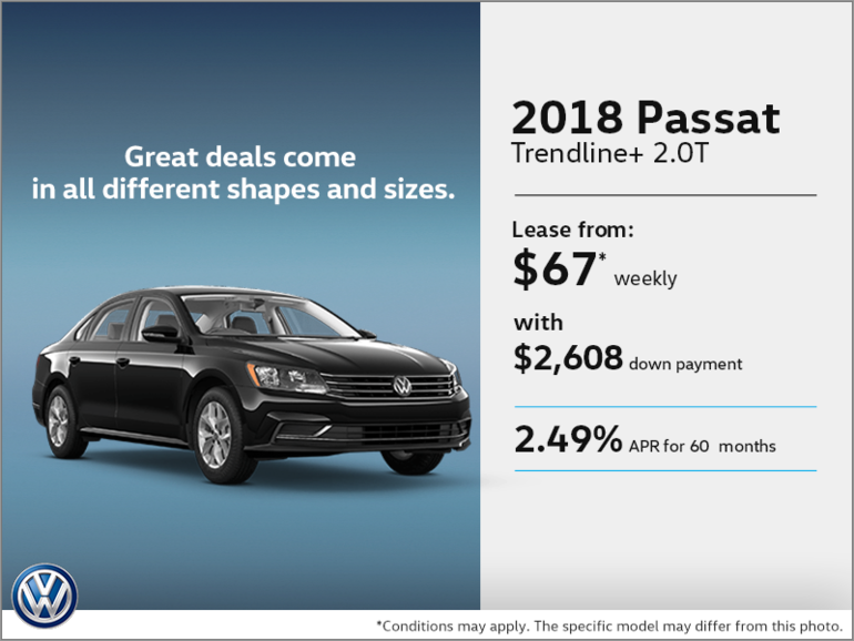 Lease the 2018 Passat!