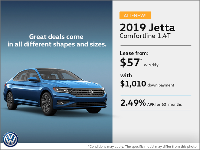 Lease the 2019 Jetta!