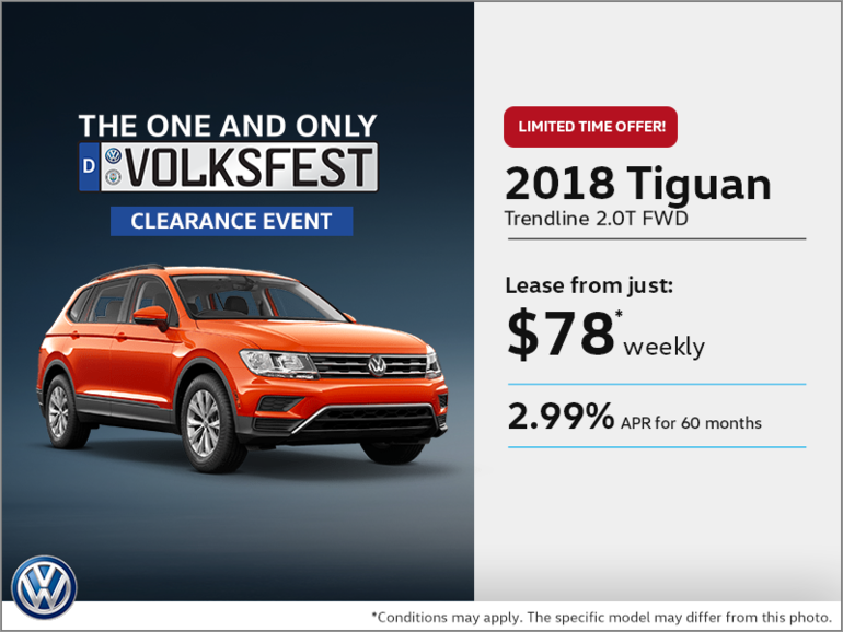 Get the 2018 Tiguan!