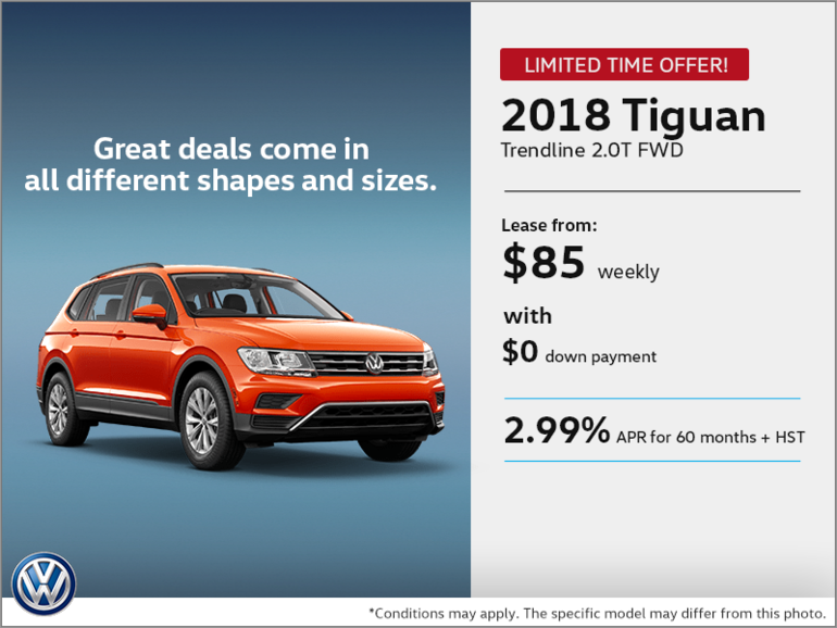 Lease the 2018 Tiguan!