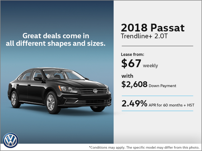 Lease the 2018 Passat!