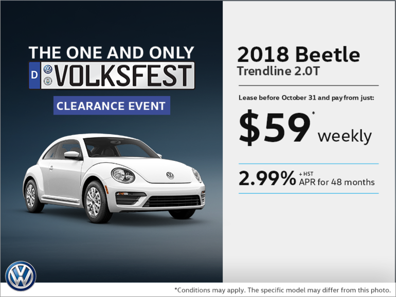 Lease the 2018 Beetle!