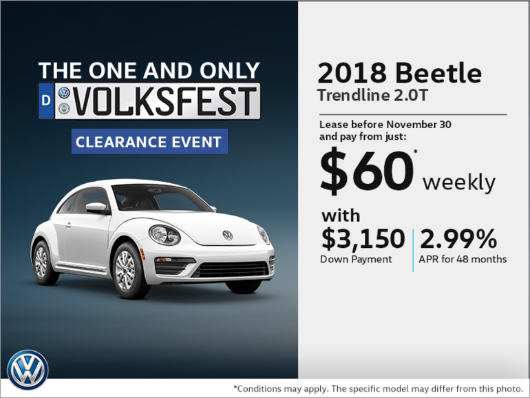 Lease the 2018 Beetle!