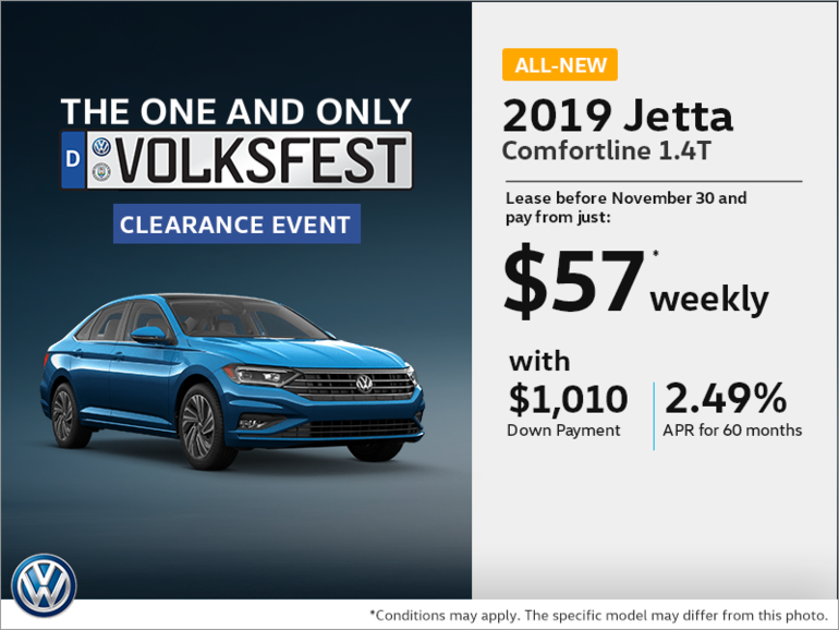 Lease the 2019 Jetta!