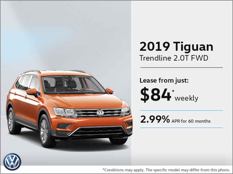 Lease the 2019 Tiguan!