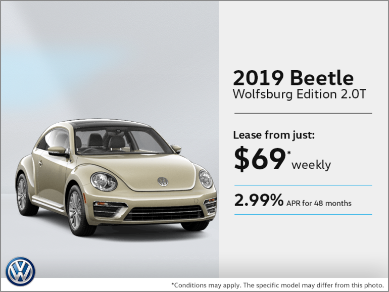 Lease the 2019 Beetle!
