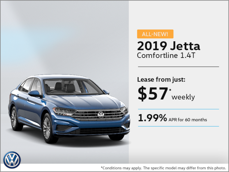 Lease the 2019 Jetta!