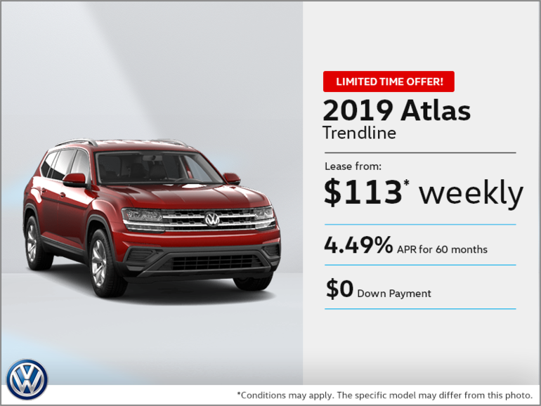 Lease the 2019 Atlas!