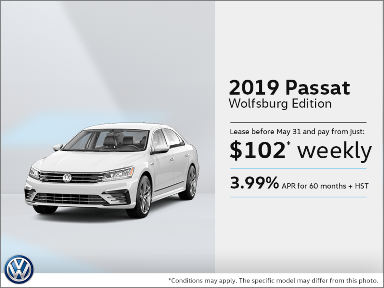 Lease the 2019 Passat!
