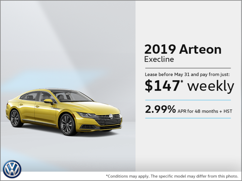 Lease the All-New Arteon 2019!