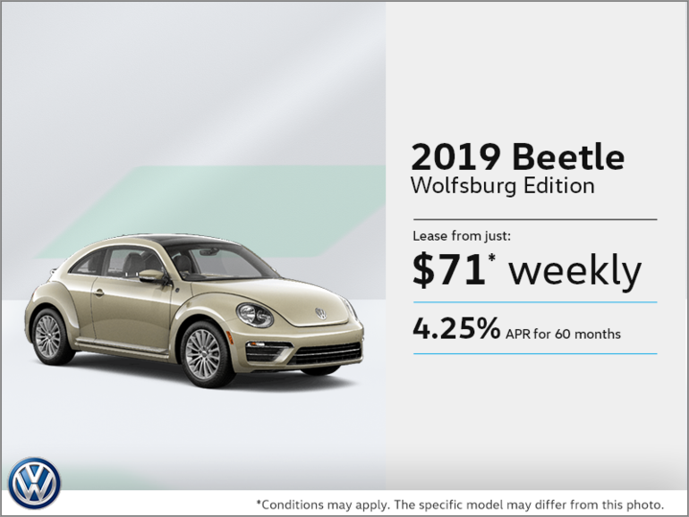 Lease the 2019 Beetle!