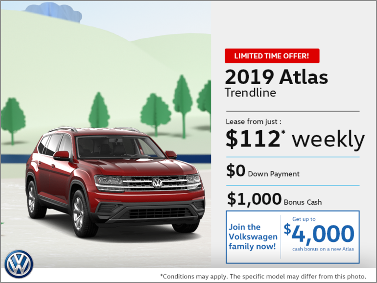Lease the 2019 Atlas!