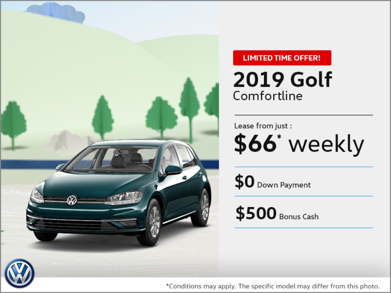 Lease the 2019 Golf!
