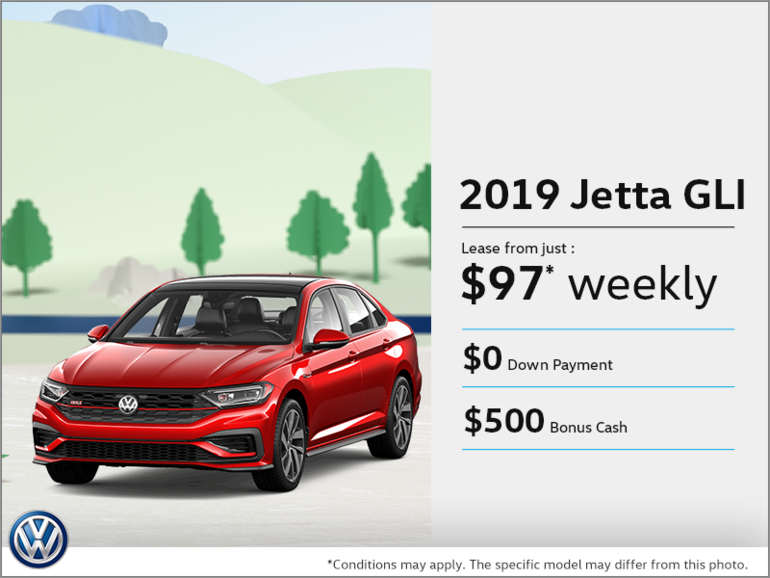 Lease the 2019 Jetta GLI