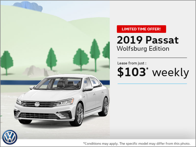 Lease the 2019 Passat!