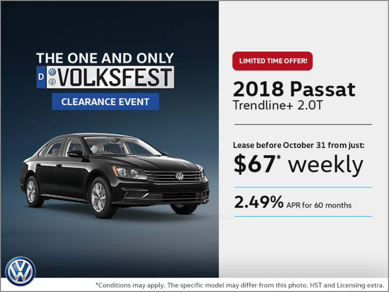 Get the 2018 Passat Today!
