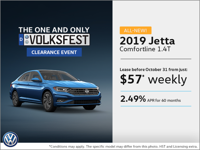 Get the 2019 Jetta Today!