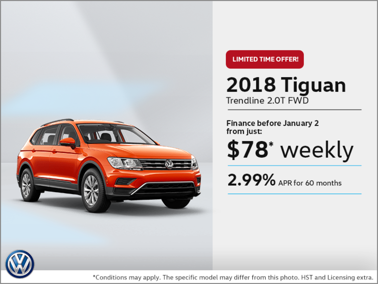 Get the 2018 Tiguan Today!