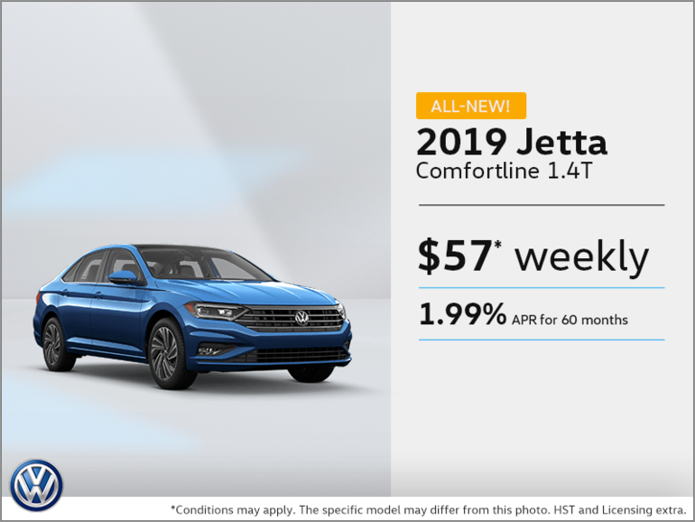 Lease the 2019 Jetta!