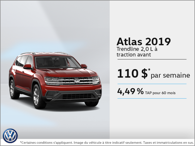 Louez la Atlas 2019!