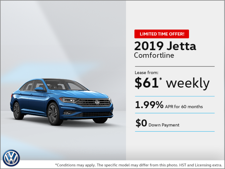 Lease the 2019 Jetta!