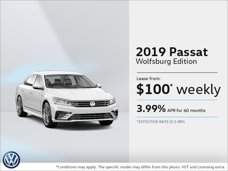 Lease the 2019 Passat!