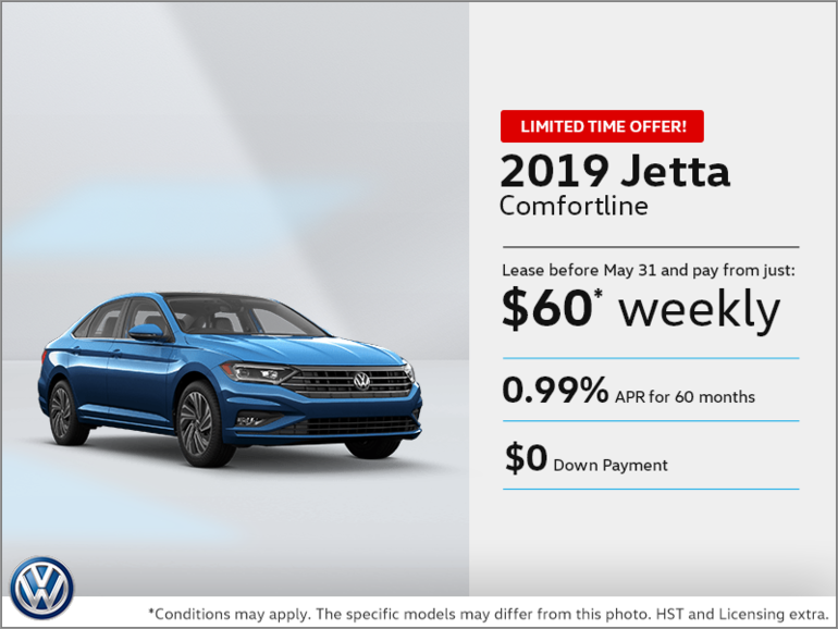 Lease the 2019 Jetta!