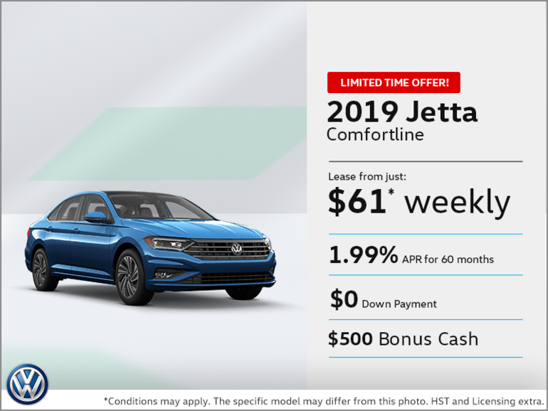 Lease the 2019 Jetta!