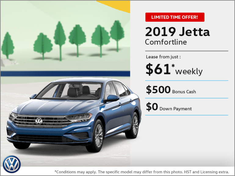 Lease the 2019 Jetta!
