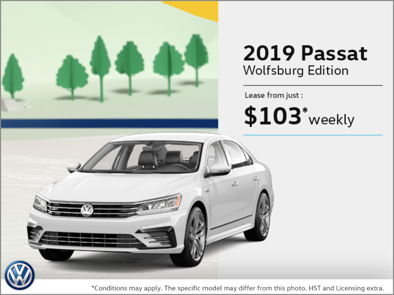 Lease the 2019 Passat!