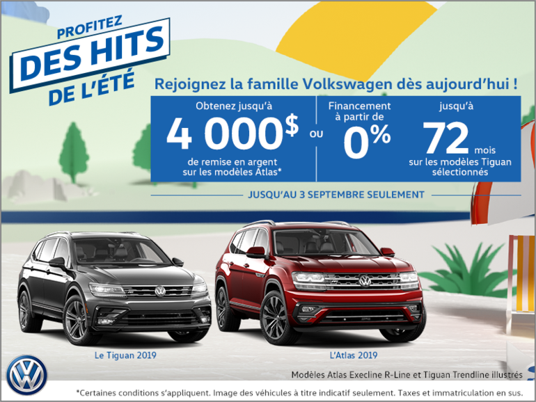 Profitez des hits de l'été!