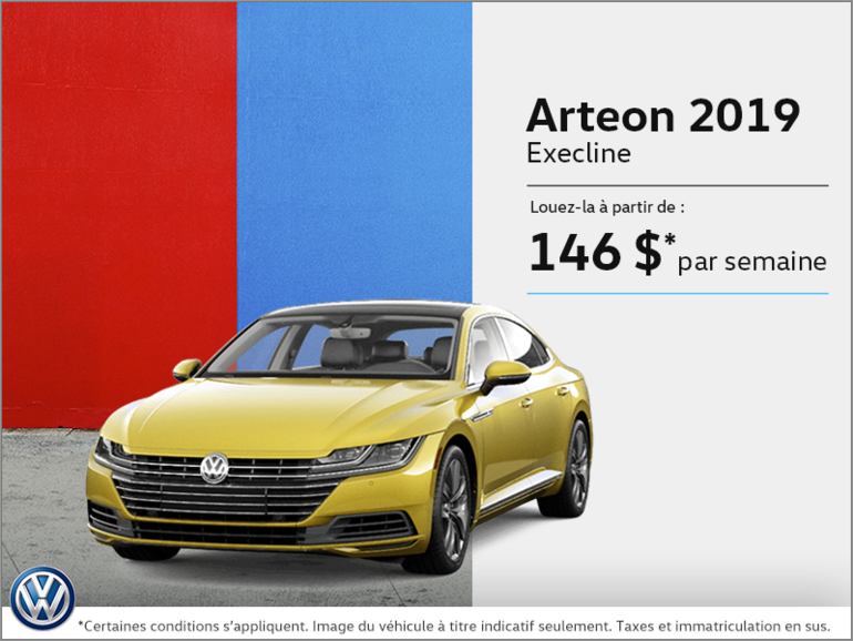 Louez l'Arteon 2019!