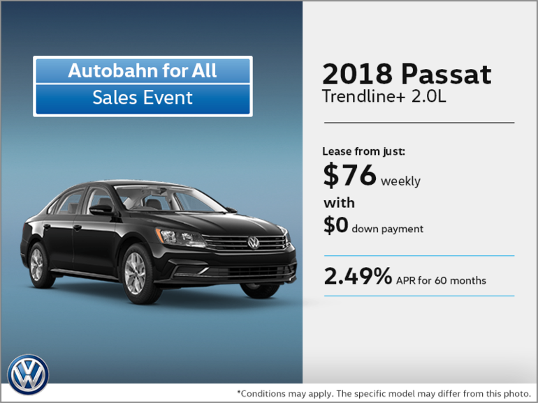 Get the 2018 Passat Today!
