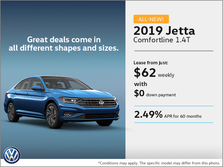 Get the all-new 2019 Jetta