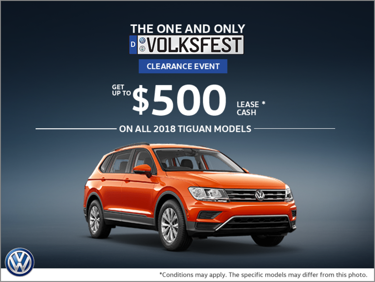 Get the 2018 Tiguan Today!