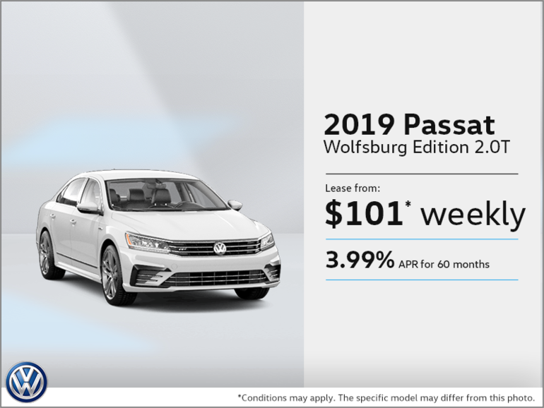 Lease the 2019 Passat!