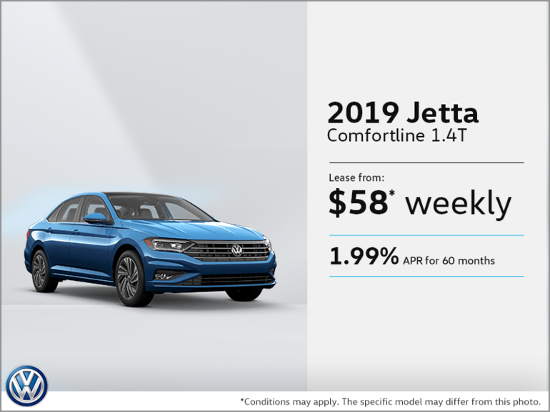 Lease the 2019 Jetta!