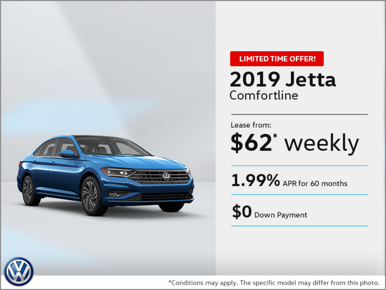 Lease the 2019 Jetta!