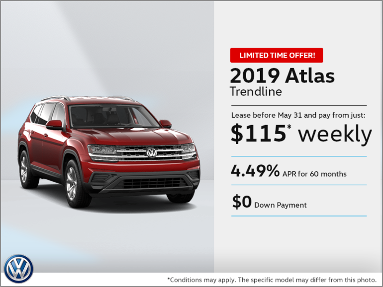Lease the 2019 Atlas!