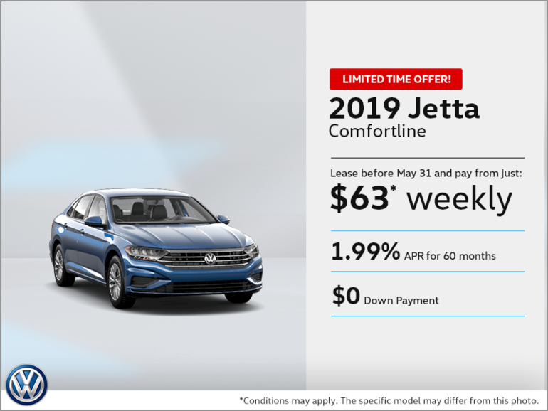 Lease the 2019 Jetta!